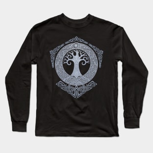 SILVER YGGDRASIL Long Sleeve T-Shirt